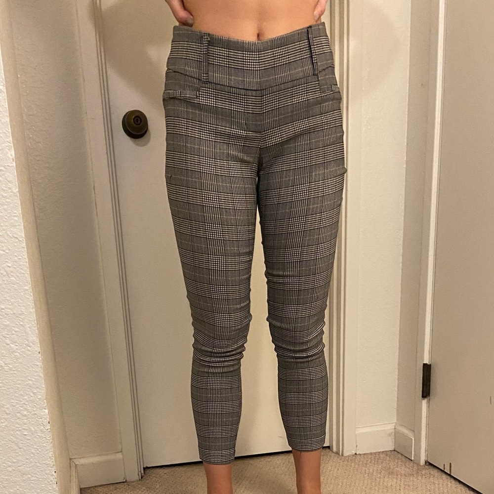 Plaid pants
